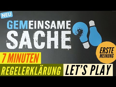 #PARTYFIEBER GEMEINSAME SACHE - Regeln Anleitung Erklärung + Lets Play + Fazit