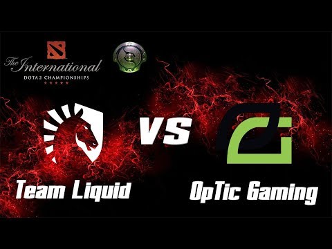Team Liquid Vs OpTic Gaming Upper Bracket #TI8 Highlight Dota 2