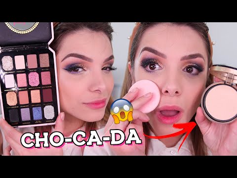 TESTEI as MAKES que NUNCA IMAGINEI que TERIA!!