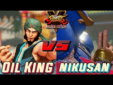 SFV AE 💥 Oil king (Rashid) VS Nikusan (#1 Zeku)  🔥FISRT TO 3🔥