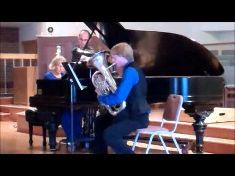 David Hamaker - Horovitz Euphonium Concerto 1st Movement