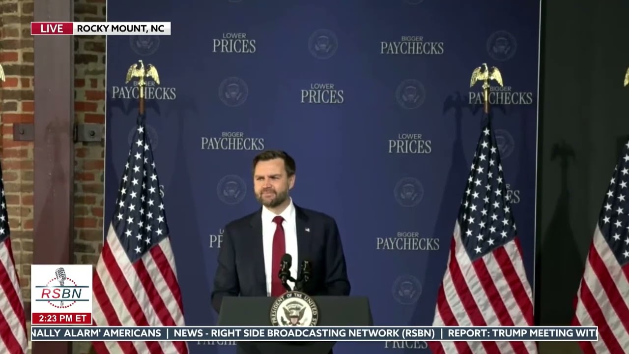 WATCH: VP Vance Slams Democrats for Their "America Last" Policies - 03/13/26