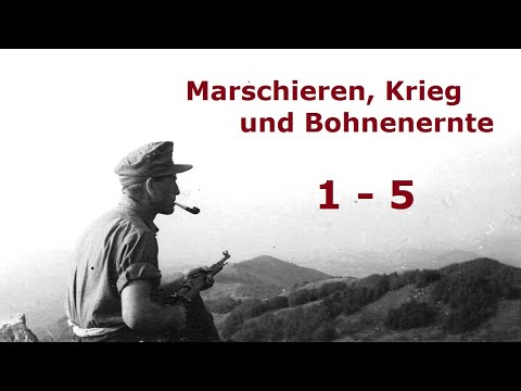 Marschieren, Krieg und Bohnenernte - Tagebuch eines Feldwebels Teil 1 -5