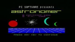 ZX Spectrum Vega Games - Astronomer