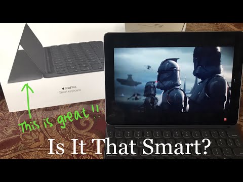 iPad Pro 10.5 inch Smart Keyboard Unbox and Review. (A necessary upgrade)