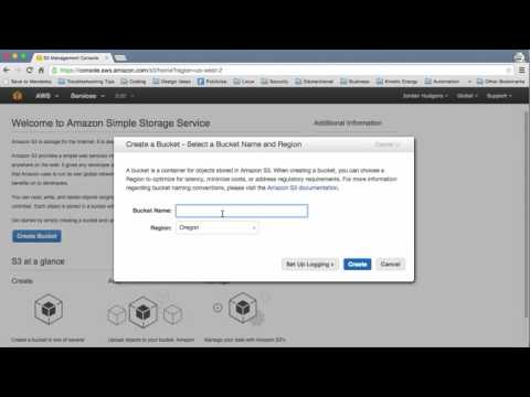 Creating S3 buckets on AWS