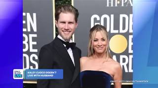 Kaley Cuoco Doesn't Live With Husband