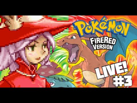 Let's Play Pokémon FireRed - LIVE - Part 3