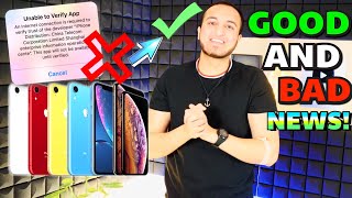 GOOD and BAD News! NO MORE APP REVOKES?! + Unc0ver iOS 13.5 Jailbreak Update