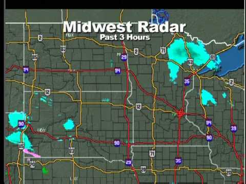 2-19-11 Twin Cities, MN WX radio *Winter Storm Warning* 4:40 pm