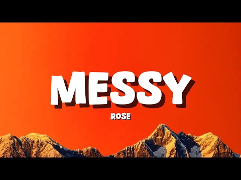 ROS&Eacute; - Messy | F1 [Lyrics]