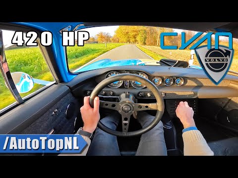 420hp Volvo P1800 Cyan Restomod
