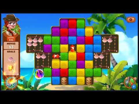 Lost Island Blast Adventure Level 691 - NO BOOSTERS 🏝️ | SKILLGAMING ✔️