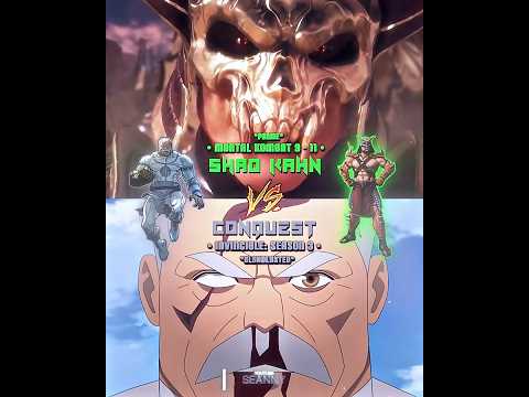 Shao Kahn (Prime) Vs Conquest (Bloodlusted) | Mortal Kombat Vs Invincible