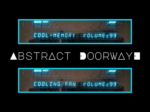 Abstract Doorway - "Cool Memory 001" Cooling Fan - (For Ensoniq Keyboards ASR-10, AS-88, TS-10, TS-12) image 5