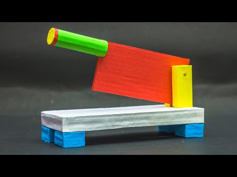 Second Class lever Science Projects | Chopping Knife Working Model