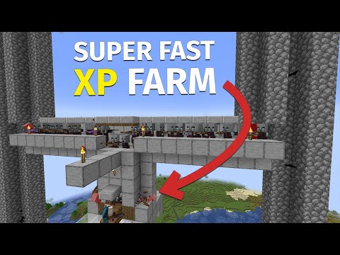 Simple, FAST Pillager XP Farm - #Tutorial