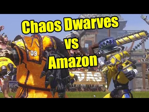Chaos Dwarves vs Amazon (Week 4): Season 14 Crendorian Blood Bowl League
