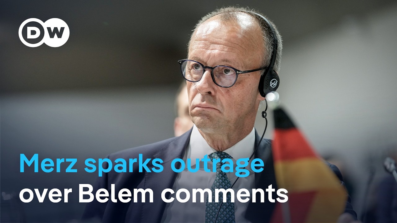 Brazil's Lula and Belem's mayor push back against Merz | DW News