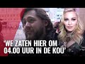 Madonna-fans al vroeg in vrieskou in de rij