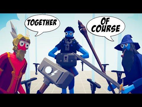 THOR & WIZARD vs EVERY UNIT - Totally Accurate Battle Simulator (TABS Compilation)