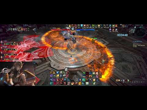 TERA 暴走RK9尾王 槍騎視角