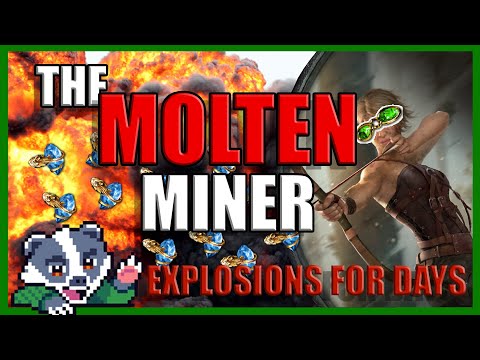 [PoE 3.9] THE MOLTEN MINER - An Explosive Build Guide! (Chaining Fireballs for Cheap!)