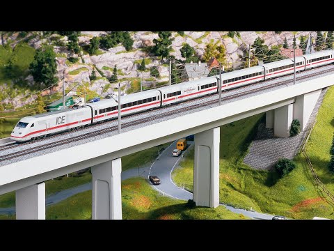 Vídeo fascinante do maior modelo ferroviário em escala HO do mundo - Miniatur Wunderland Alemanha