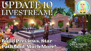 Update 10 Livestream! Build Previews, Star Path, Decorating, and General Shenanigans!