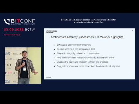 bITconf 2022 - [Anton Muzhailo]  GlobaLogic architecture assessment framework