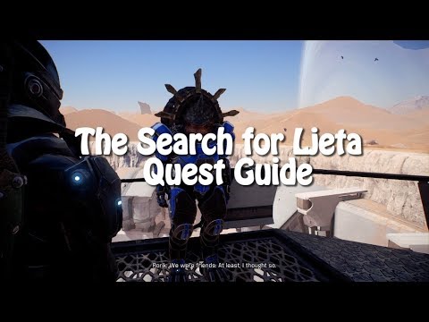 Mass Effect: Andromeda: The Search for Ljeta Quest Guide - PS4