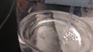 Water behaving badly (magic drops)