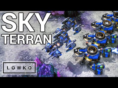 StarCraft 2: SKY TERRAN TRANSITION! (TY vs TIME)
