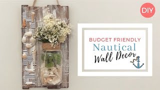 Wall Decor DIY | Nautical Styled DIY ⚓️ | Budget Friendly | Ashleigh Lauren X Joannehopes