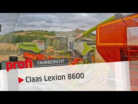 Claas Lexion 8600 | profi #Fahrbericht