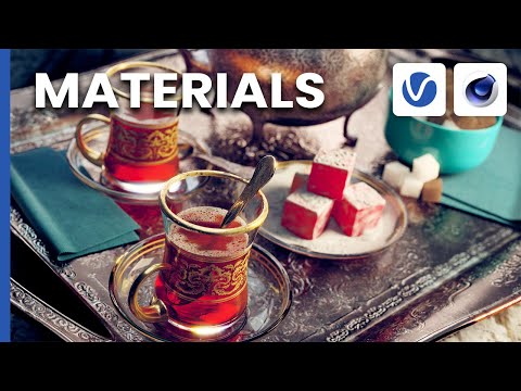 Working with materials in V-Ray for Cinema 4D