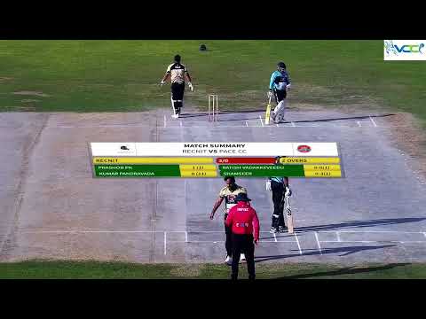29 December 2024 || RECNIT vs PACE CC || Trace Pro League Season 5 TPL5 Plate Championship