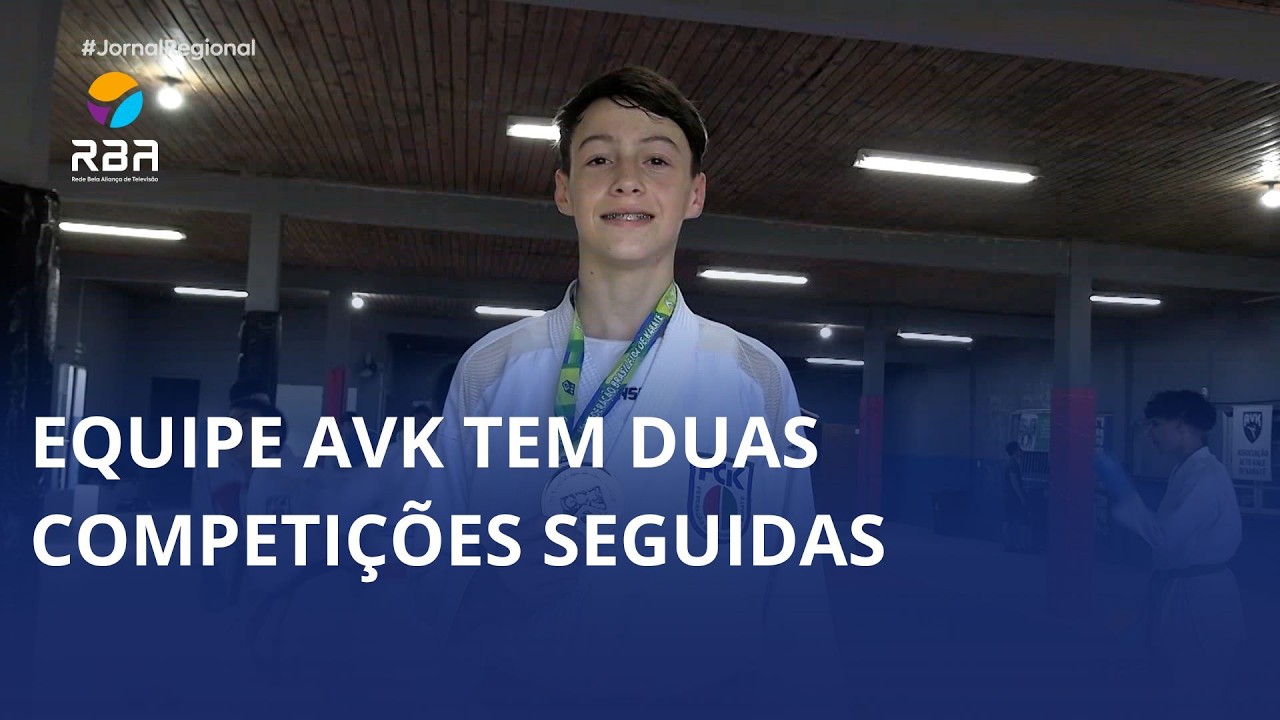 Agenda intensa: equipe AVK encara sequência de competições
