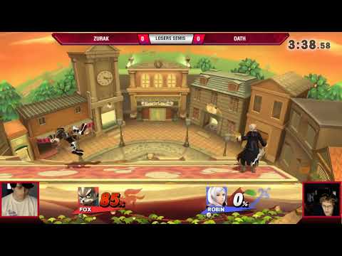 VS Weekly 9/14/17 - Losers Semis - Zurak (Fox) vs Dath (Robin) - Smash 4