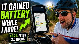 COROS DURA Solar Bike Computer / It GAINED battery?!