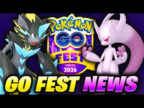 GO FEST 2026 NEWS! MEWTWO is CONFIRMED!! Is MEGA ZERAORA coming? Kanto Themed GO Fest!?