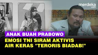 Download lagu Emosi Komisi III Anak Buah Prabowo, TNI Siram Air Keras Aktivis KontraS Biadab, Teroris! mp3