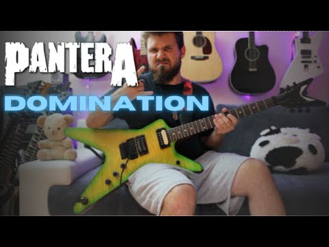 Pantera - Domination (GUITAR COVER)
