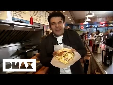 Adam Eats The Original Stuffed Sandwich That Put Pittsburgh On The Map! | Man V Food