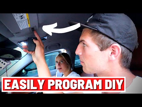 How To Program Alfa Romeo Cars Garage Door Opener // Max Shepherd