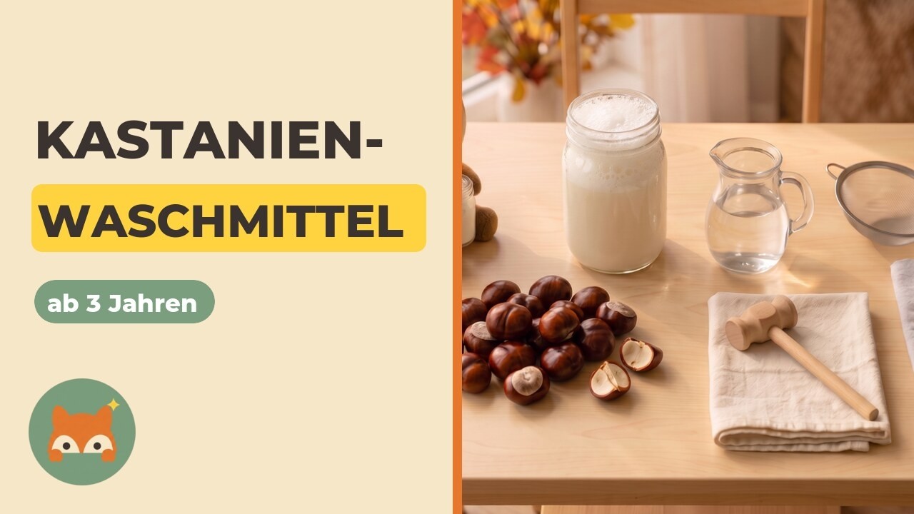 Chestnut Laundry Detergent: The Autumn Experiment That Will Amaze Kids