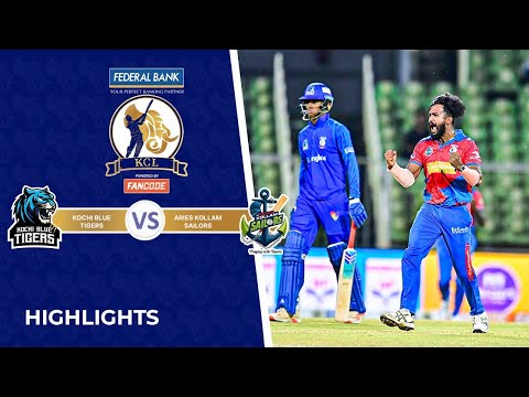 Match 11: Kochi Blue Tigers vs Aries Kollam Sailors