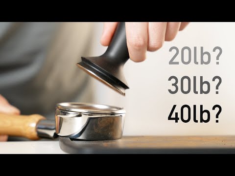 Anpressdruck beim Espresso-Tamping | Spielt er eine Rolle?