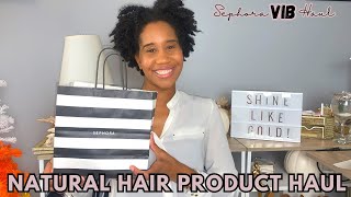 Fall 2023 Sephora VIB Sale Haul | Natural Hair Product Haul for Type 4 Hair | Gabrielle Ishell