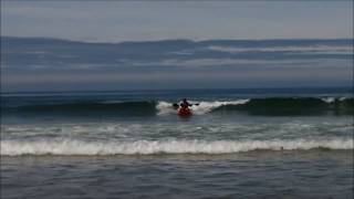 preview picture of video 'Fatyak kayak cam croyde bay 2012.wmv'